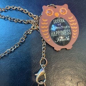 New Owl Charm on Vintage chain